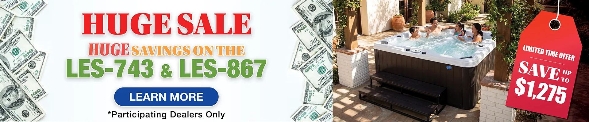 Calspas hot tub being used in a family setting - Wales